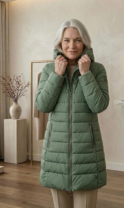 Olivia™ | Quilted A-Line Winter Coat