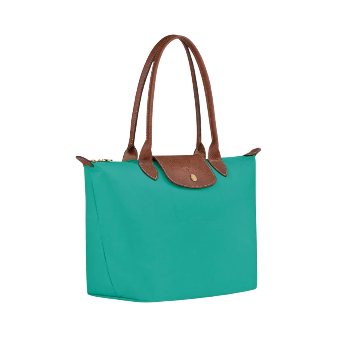 Le Pliage Tote Large, Turquoise