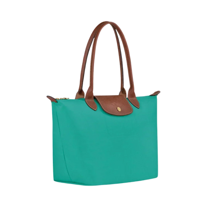 Le Pliage Tote Large, Turquoise