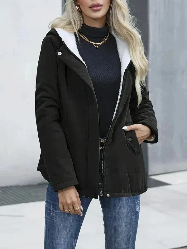 Brit & Boho™ | Riley Sleeveless Hooded Coat