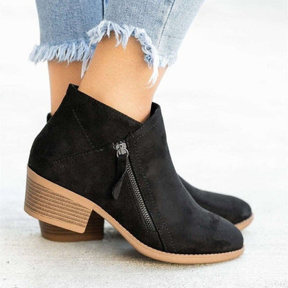 PREMIUM LADIES ORTHOPEDIC HEELED AUTUMN BOOTS 2025