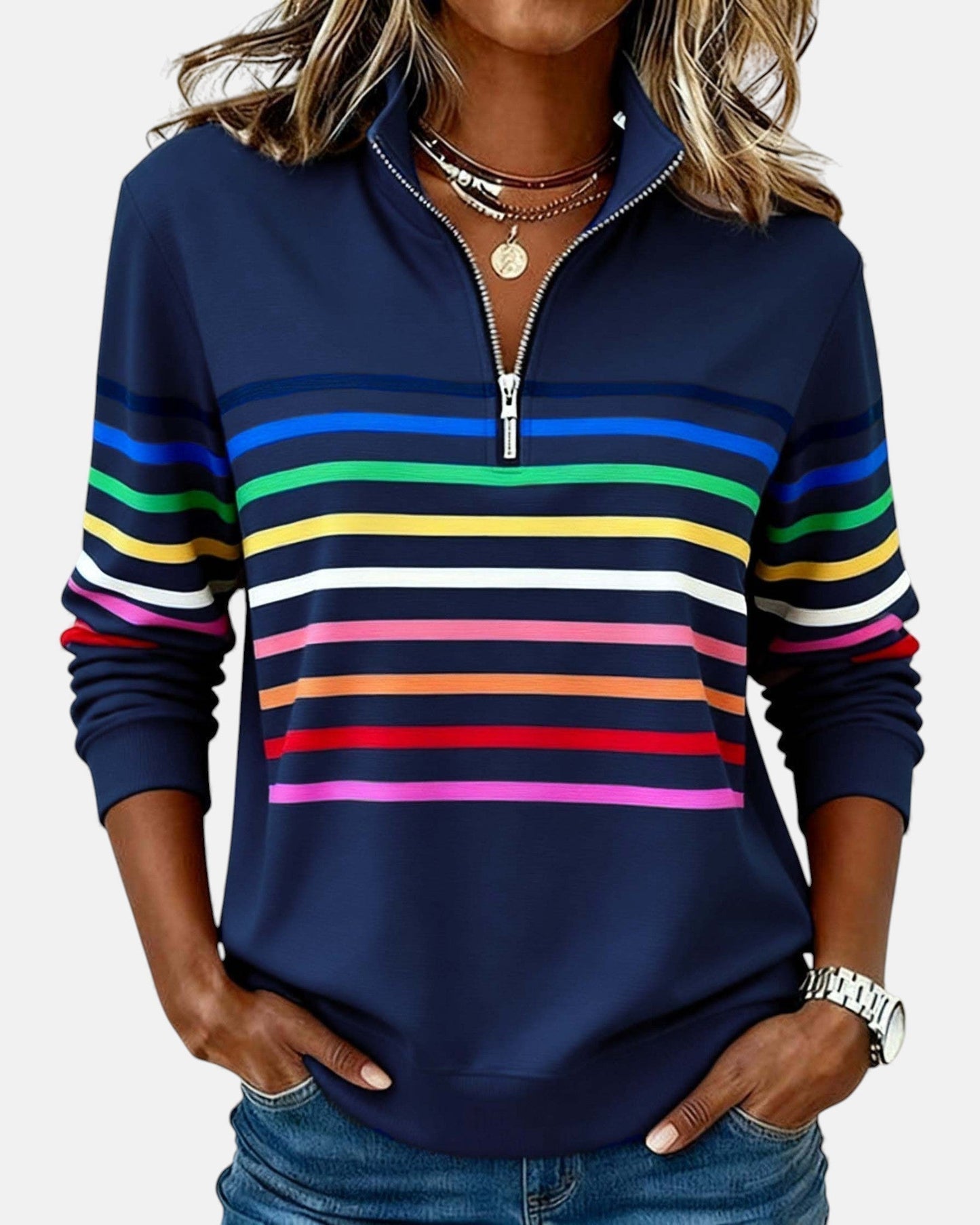 Nina – Striped Sweater