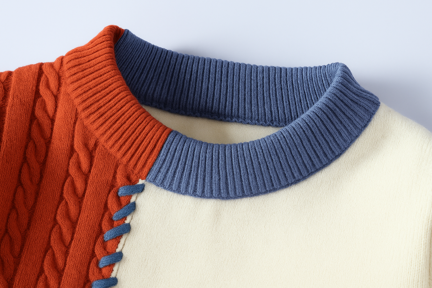 FRESH LABEL | Arty Patch Sweater