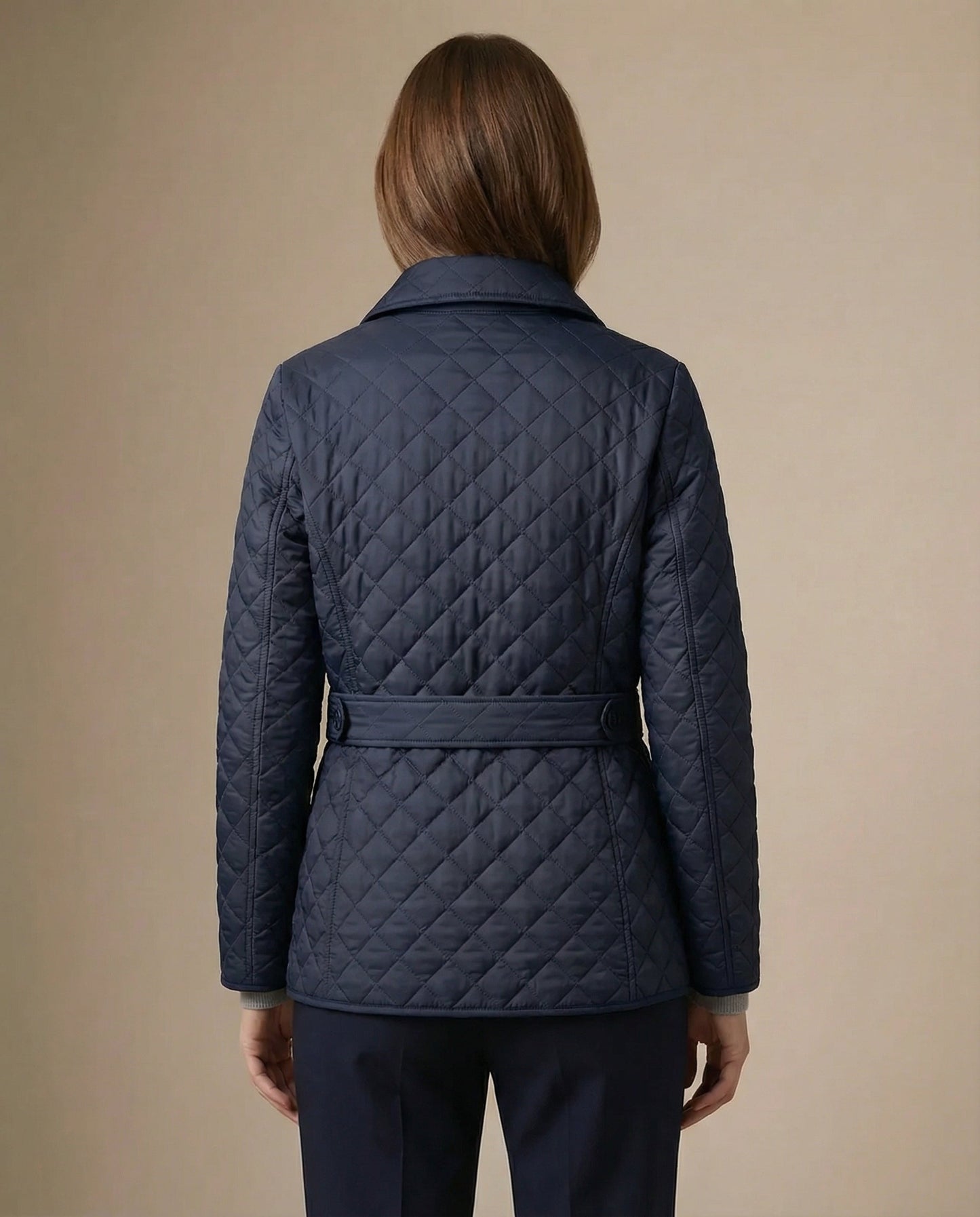 Quilted Button Up Jacket