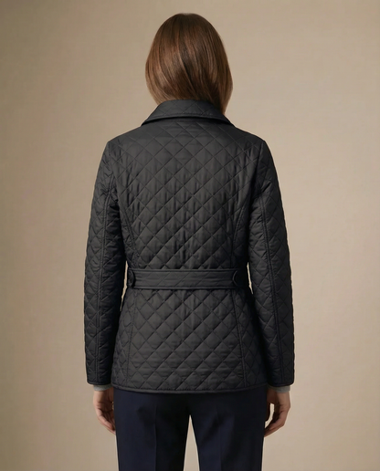 Quilted Button Up Jacket
