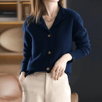 Annette - Knitted Cashmere Vest