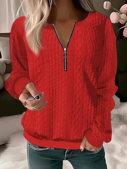 Aurora™ l Luxe Zipper Sweater