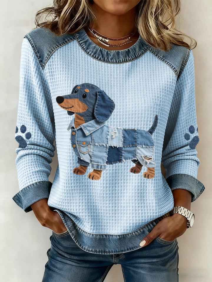 comfortable dachshund sweater
