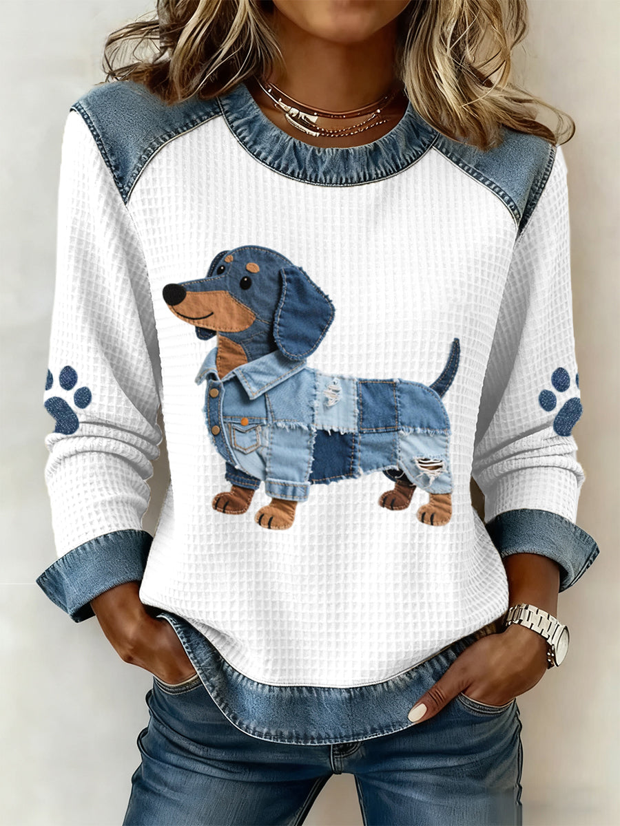 comfortable dachshund sweater