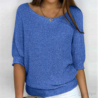 Georgia - Relaxed Knit Top